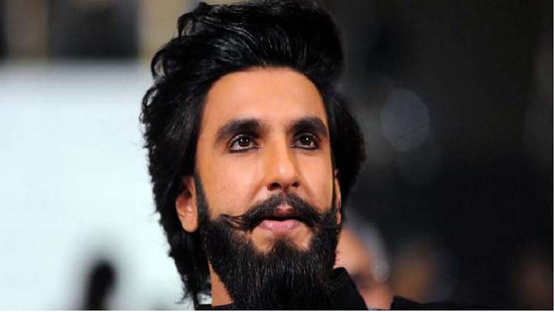 Ranveer Singh in Thick Long Beard with Moustache - Ranveer beard look