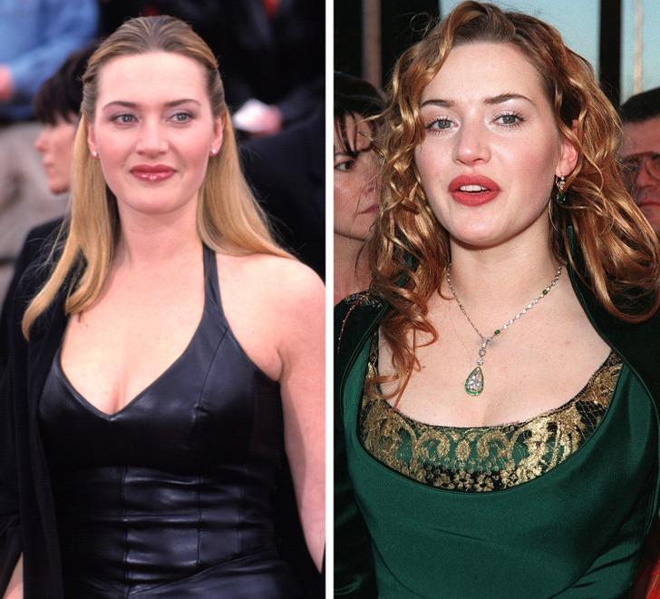 Kate Winslet pics before and after weight loss - how celebrities lose weight fast