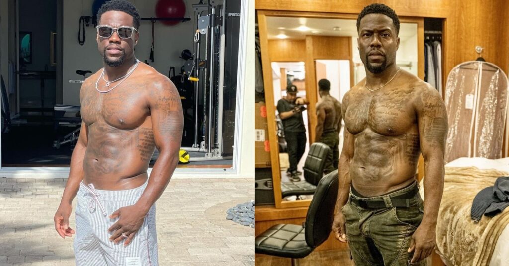 Before and after weight loss pics of Kevin Hart - Celebrity Before And After: Healthy Weight Loss Success