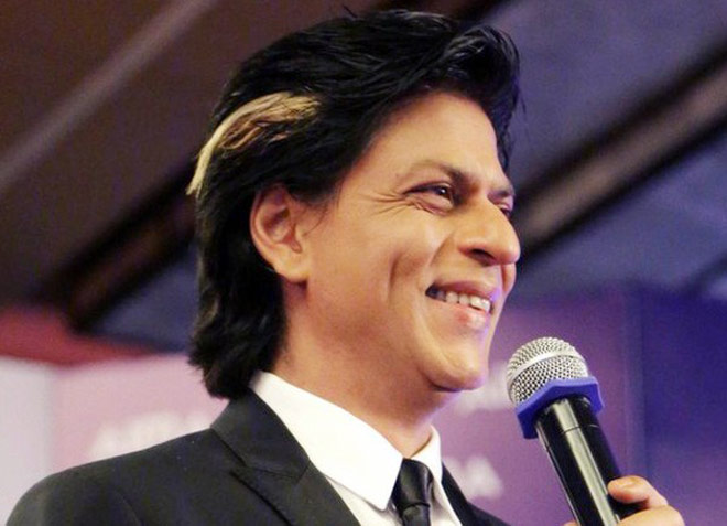 Shahrukh Khan hairstyle in the Happy New Year movie