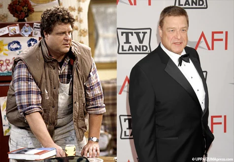Before and after weight loss pics of John Goodman - hollywood celebrities who lose weight 
