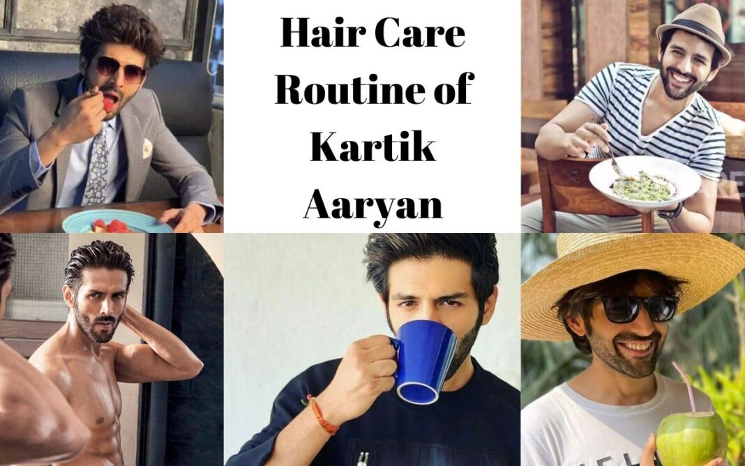 Hair Care Routine of Kartik Aaryan