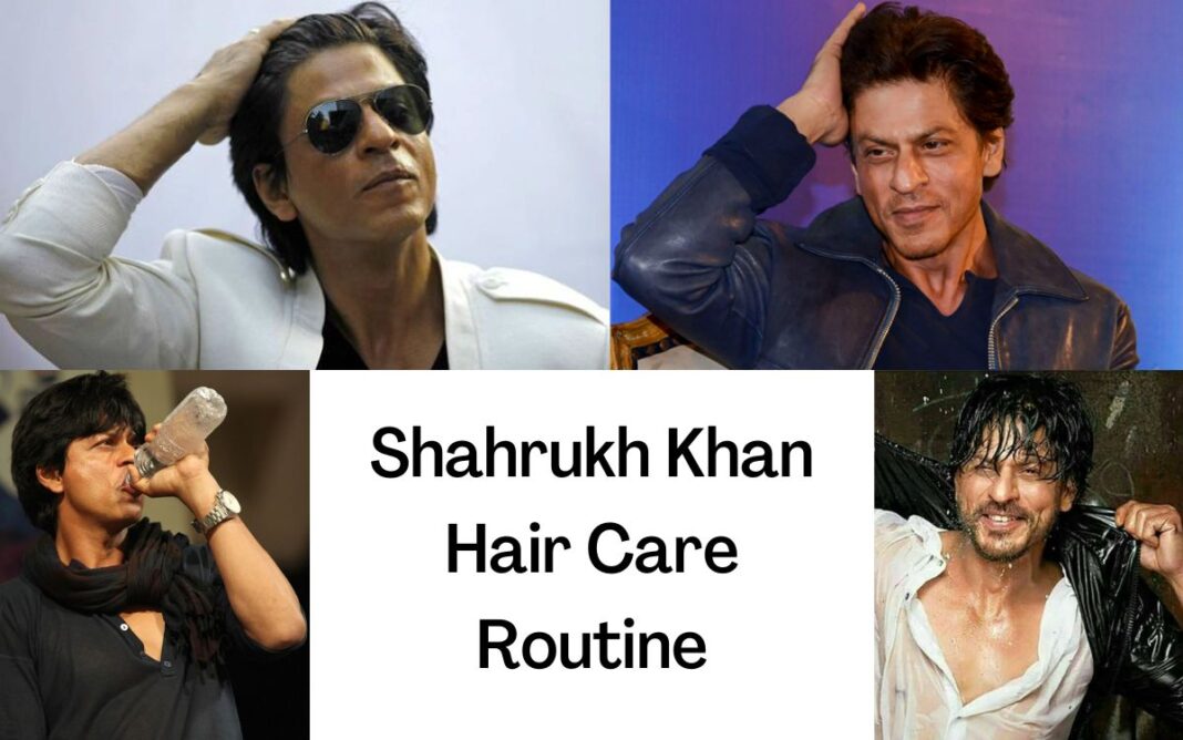 Shahrukh Khan Hair Care Routine