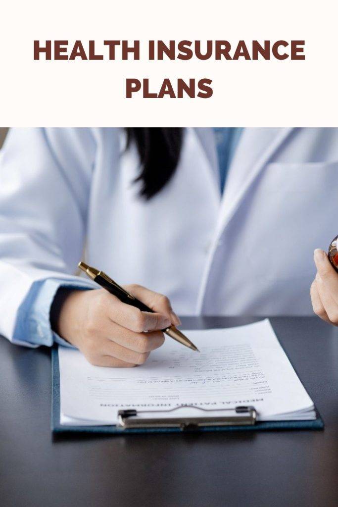 A woman in filling health insurance plan form - Best Health Insurance Plans 
