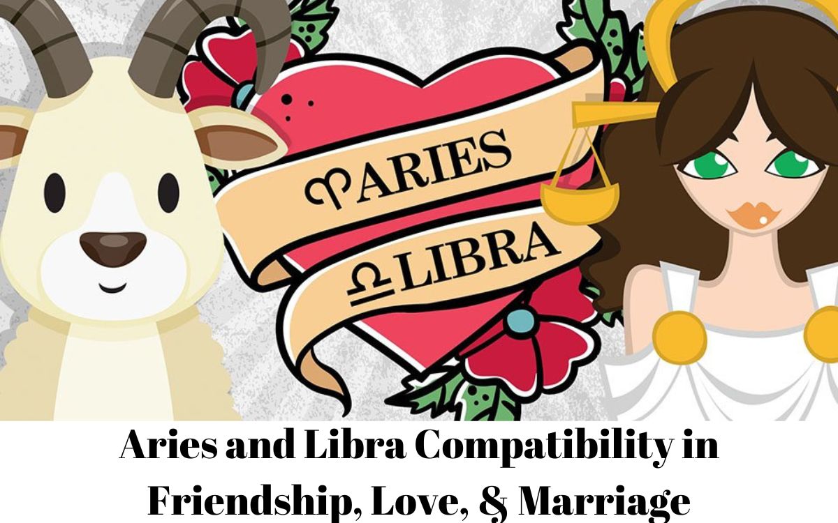 Aries and Libra Compatibility in Friendship, Love, & Marriage