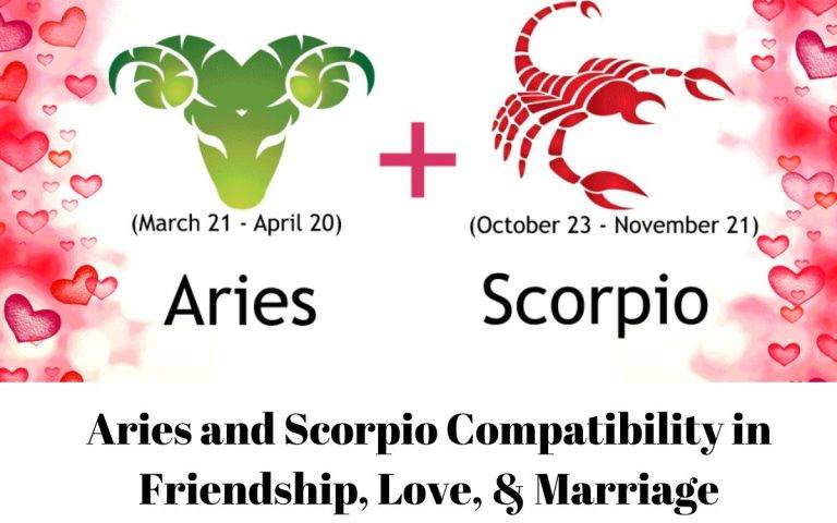 Aries and Scorpio Compatibility in Friendship, Love, & Marriage