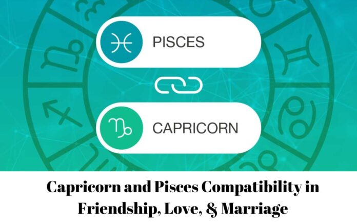 Capricorn and Pisces Compatibility in Friendship, Love, & Marriage