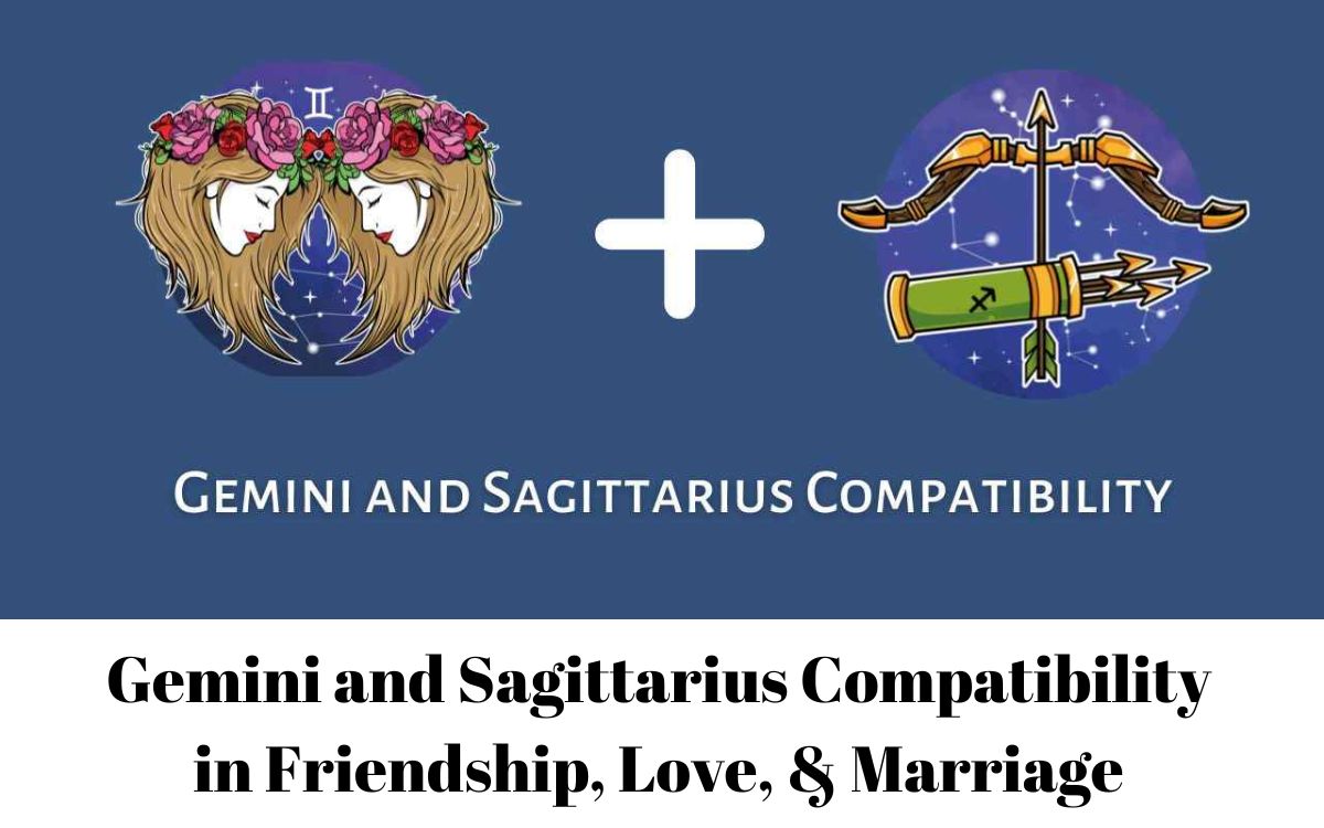 Gemini and Sagittarius Compatibility in Friendship, Love, & Marriage