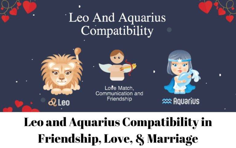 Leo And Aquarius Compatibility In Friendship Love Marriage 768x480 