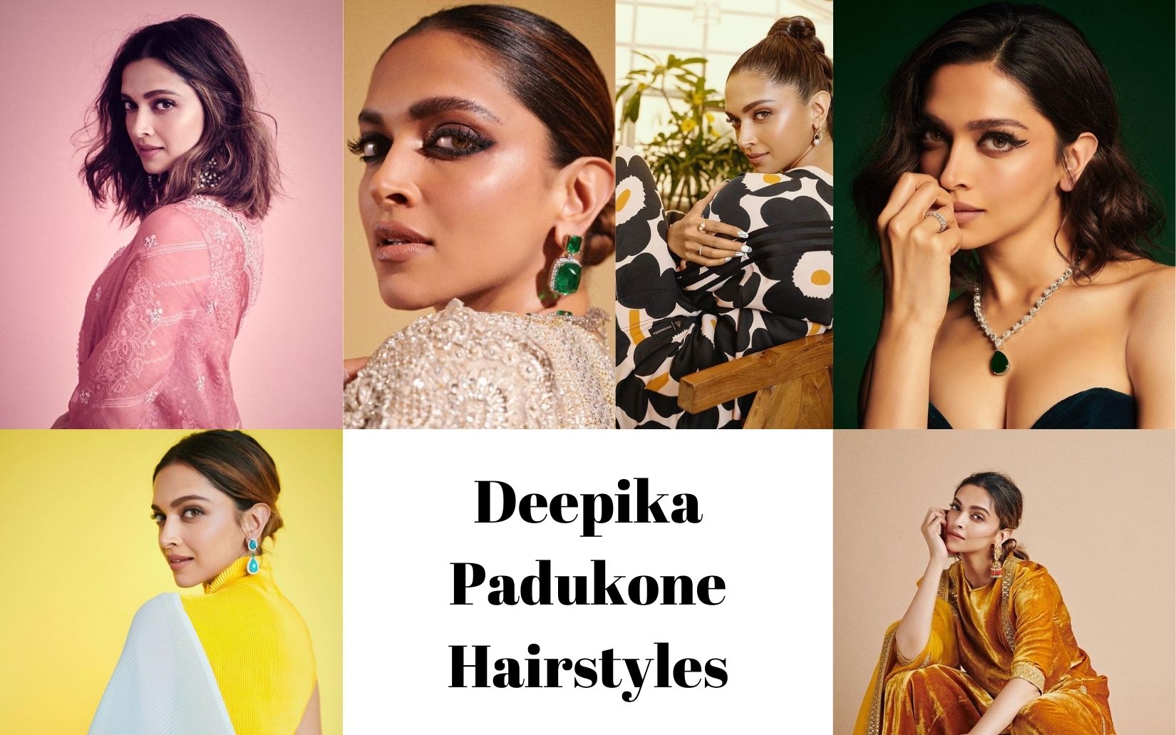 Deepika Padukone Hairstyles