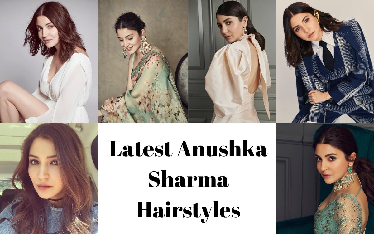 Latest Anushka Sharma Hairstyles