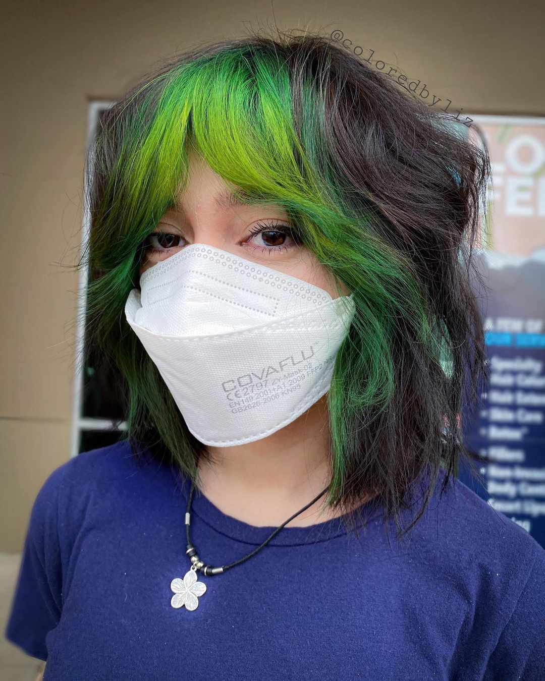 Green Hair color 106 face shape | green hair color | green hair color for women Green Hair Color ideas