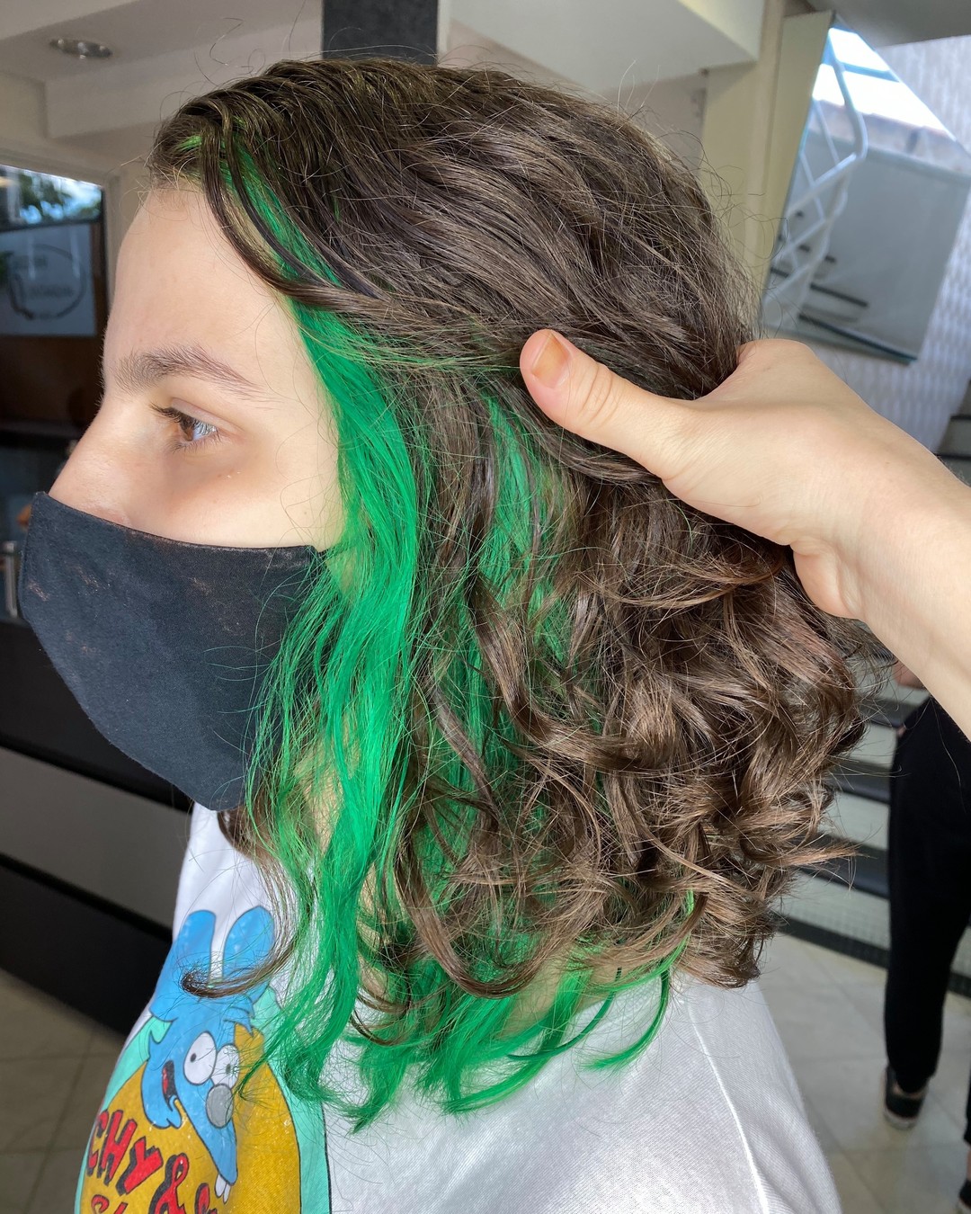 Green Hair color 113 face shape | green hair color | green hair color for women Green Hair Color ideas