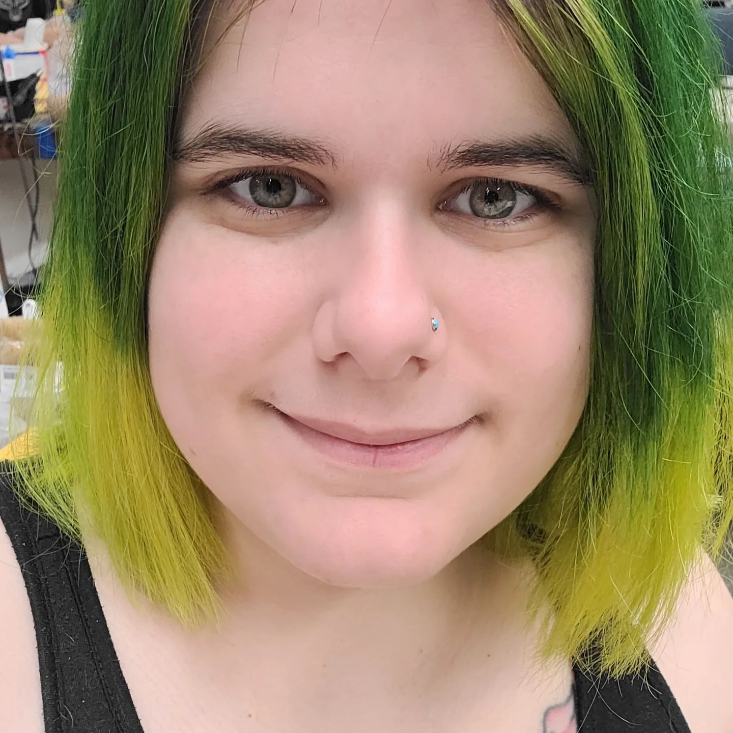 Green Hair color 163 face shape | green hair color | green hair color for women Green Hair Color ideas