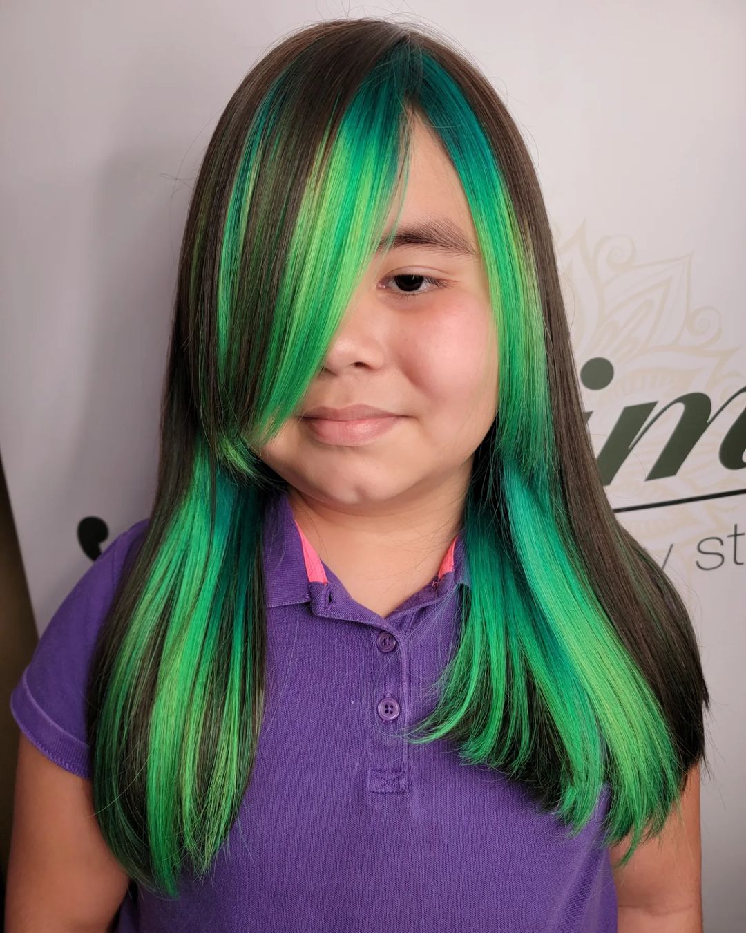 Green Hair color 164 face shape | green hair color | green hair color for women Green Hair Color ideas