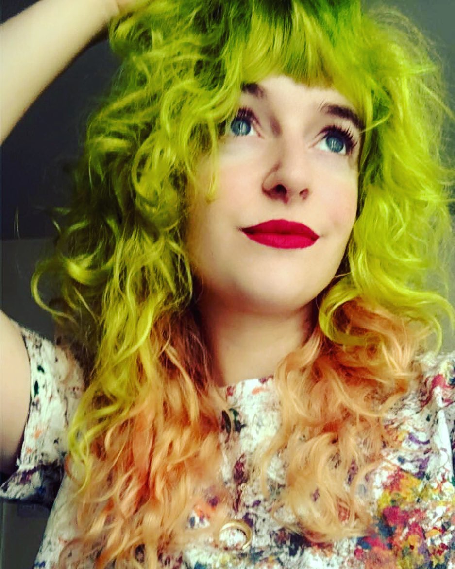 Green Hair color 167 face shape | green hair color | green hair color for women Green Hair Color ideas