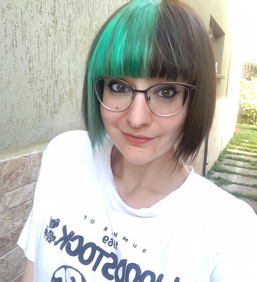 Green Hair color 172 face shape | green hair color | green hair color for women Green Hair Color ideas