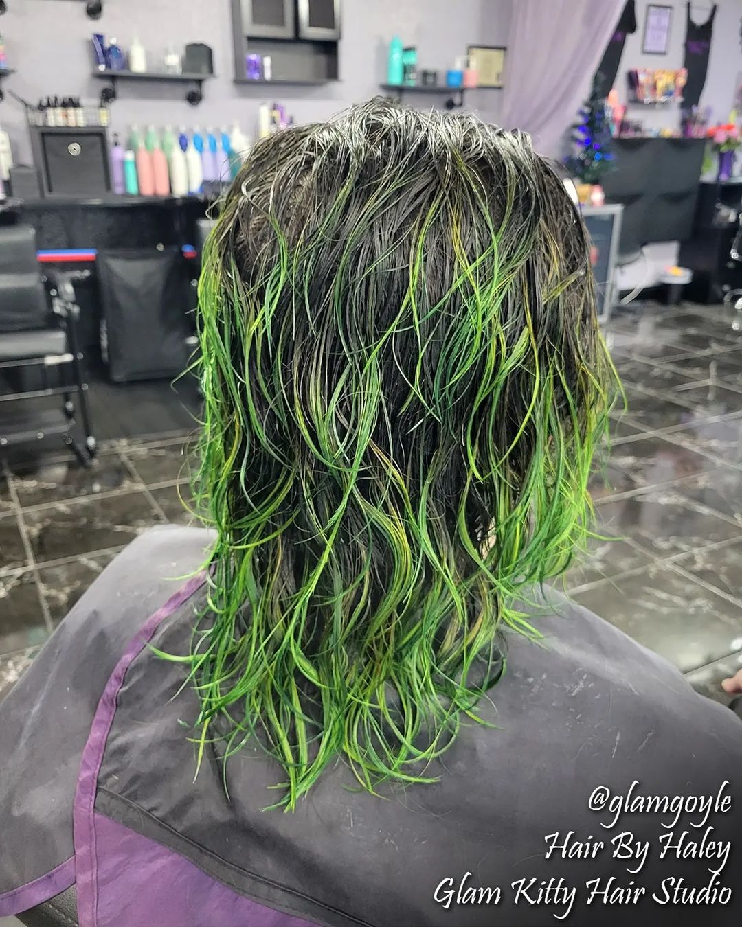 Green Hair color 185 face shape | green hair color | green hair color for women Green Hair Color ideas
