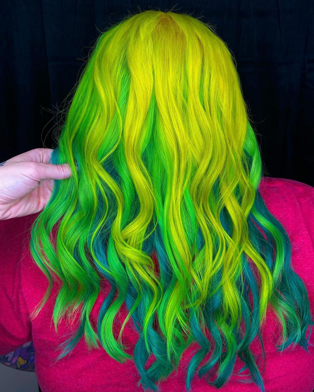 Green Hair color 196 face shape | green hair color | green hair color for women Green Hair Color ideas
