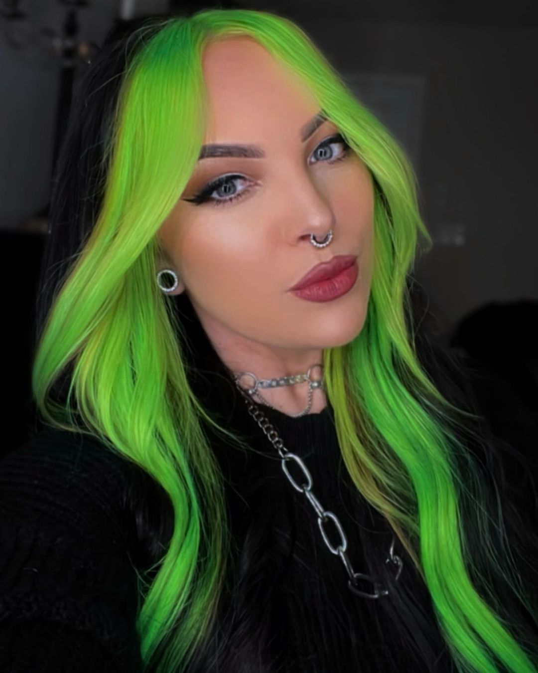 Green Hair color 197 face shape | green hair color | green hair color for women Green Hair Color ideas