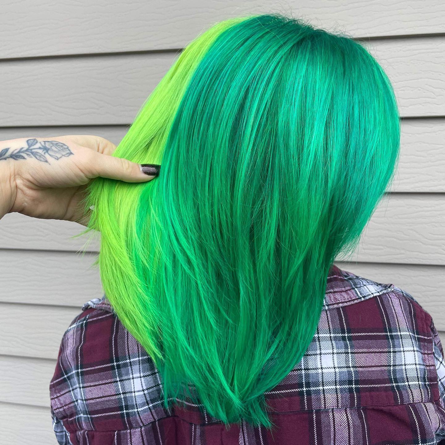 Green Hair color 207 face shape | green hair color | green hair color for women Green Hair Color ideas