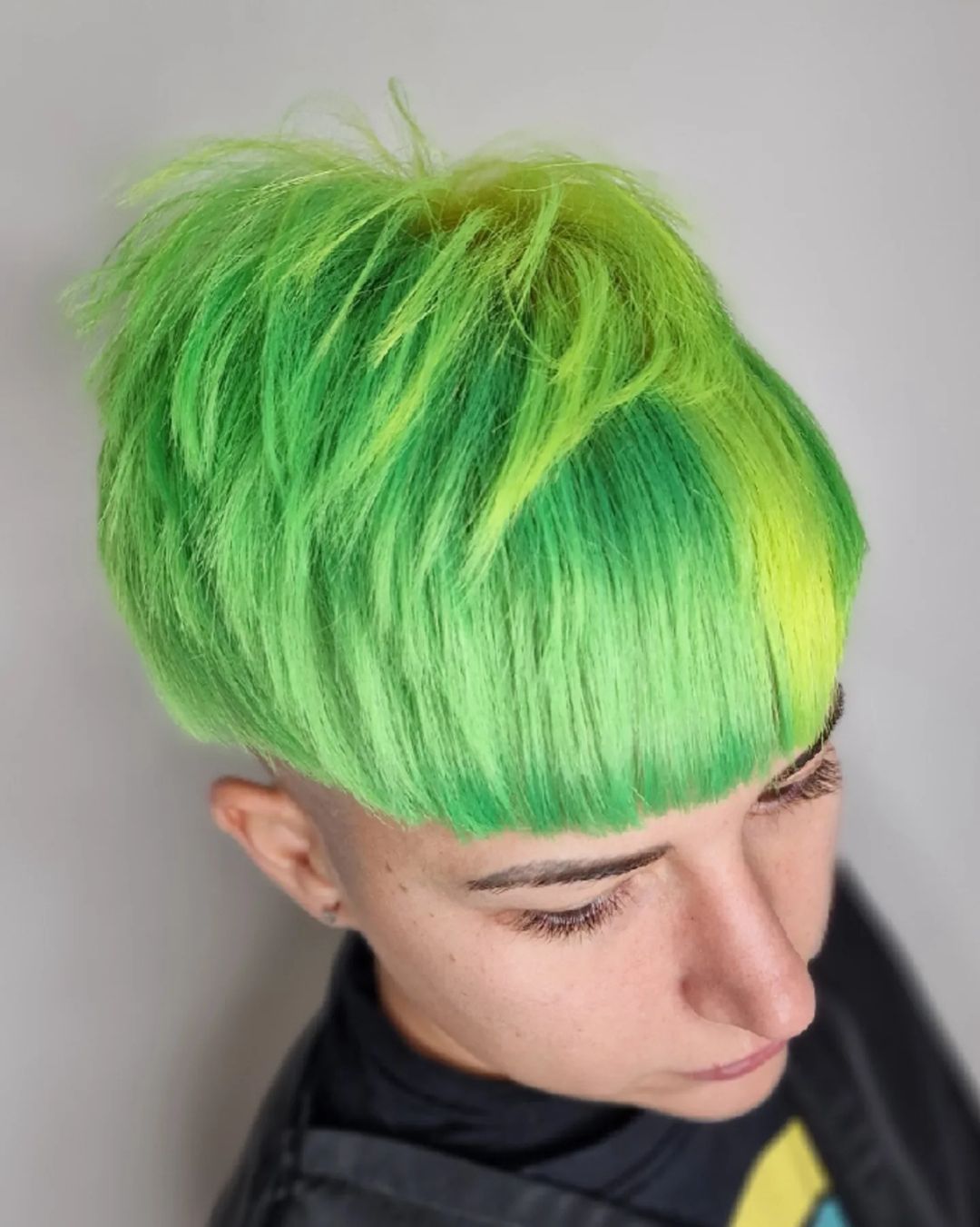 Green Hair color 210 face shape | green hair color | green hair color for women Green Hair Color ideas