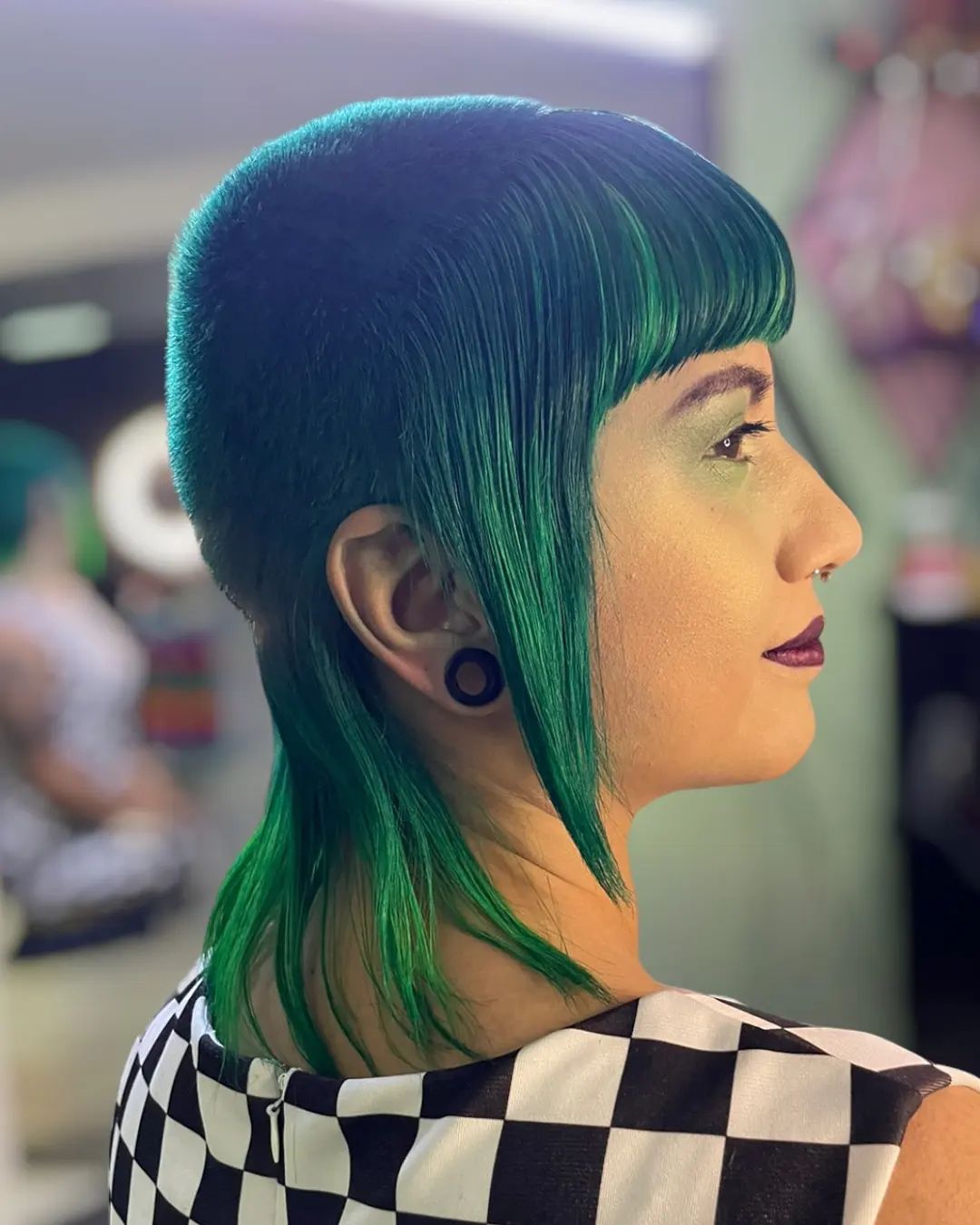 Green Hair color 230 face shape | green hair color | green hair color for women Green Hair Color ideas