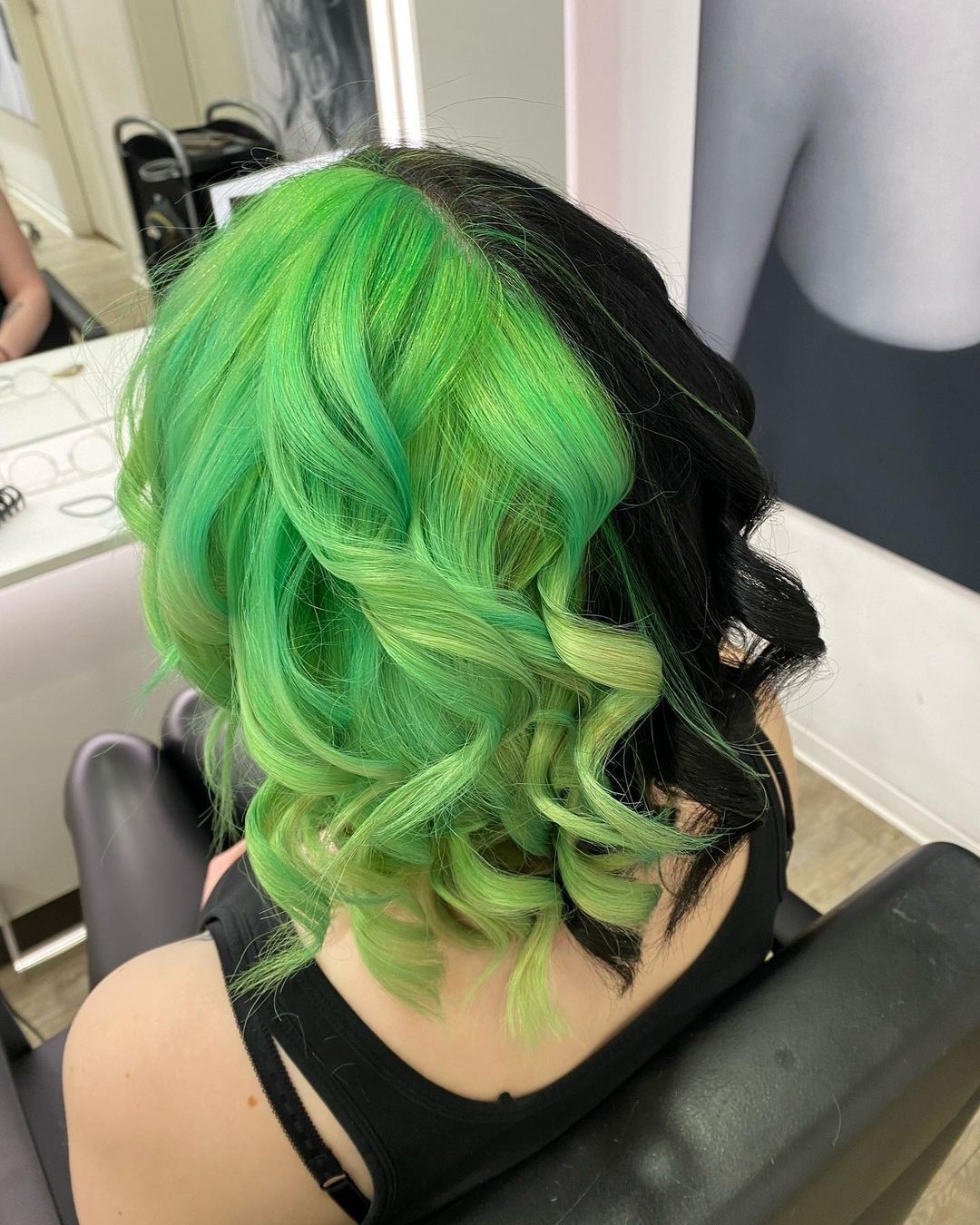 Green Hair color 234 face shape | green hair color | green hair color for women Green Hair Color ideas