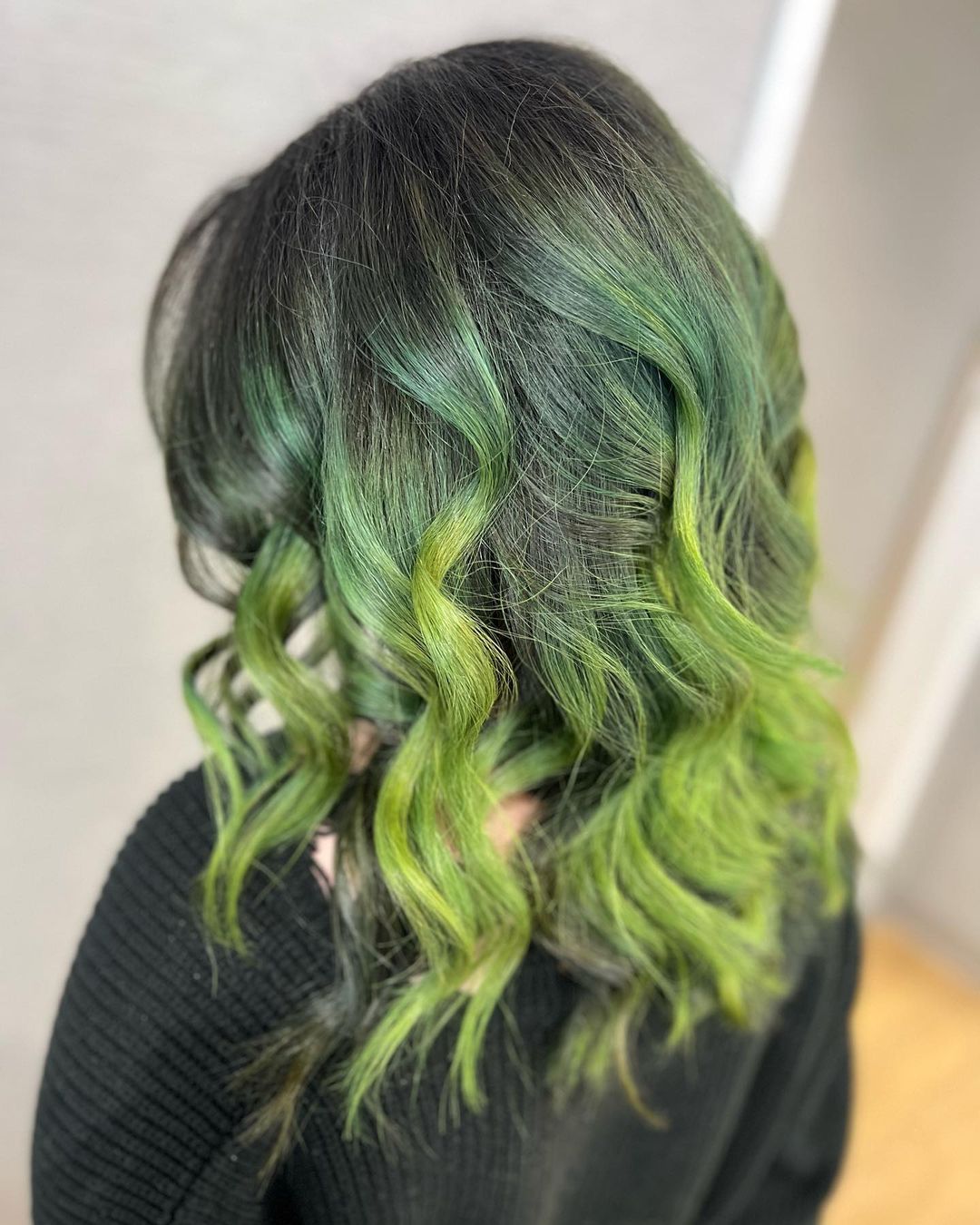 Green Hair color 235 face shape | green hair color | green hair color for women Green Hair Color ideas