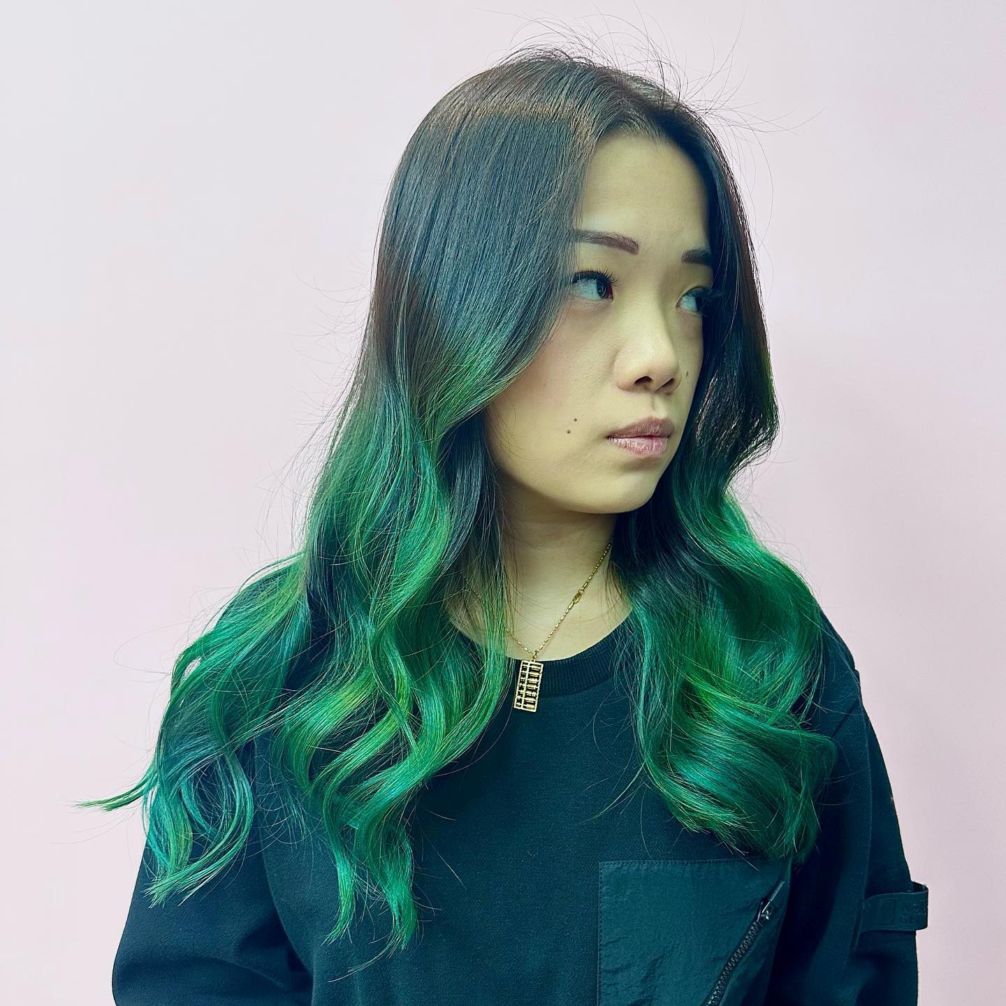 Green Hair color 261 face shape | green hair color | green hair color for women Green Hair Color ideas