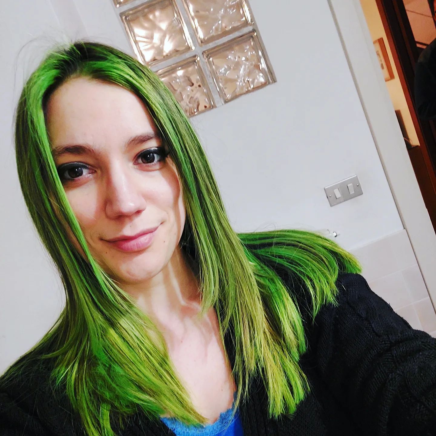 Green Hair color 263 face shape | green hair color | green hair color for women Green Hair Color ideas