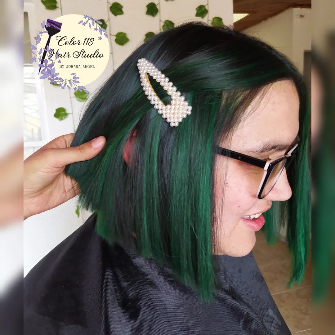 Green Hair color 265 face shape | green hair color | green hair color for women Green Hair Color ideas