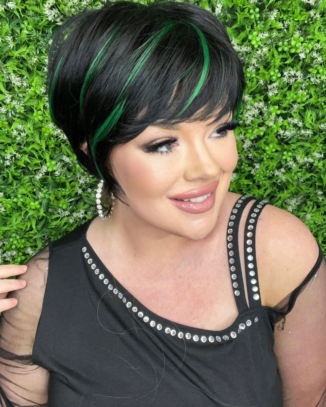 Green Hair color 285 face shape | green hair color | green hair color for women Green Hair Color ideas