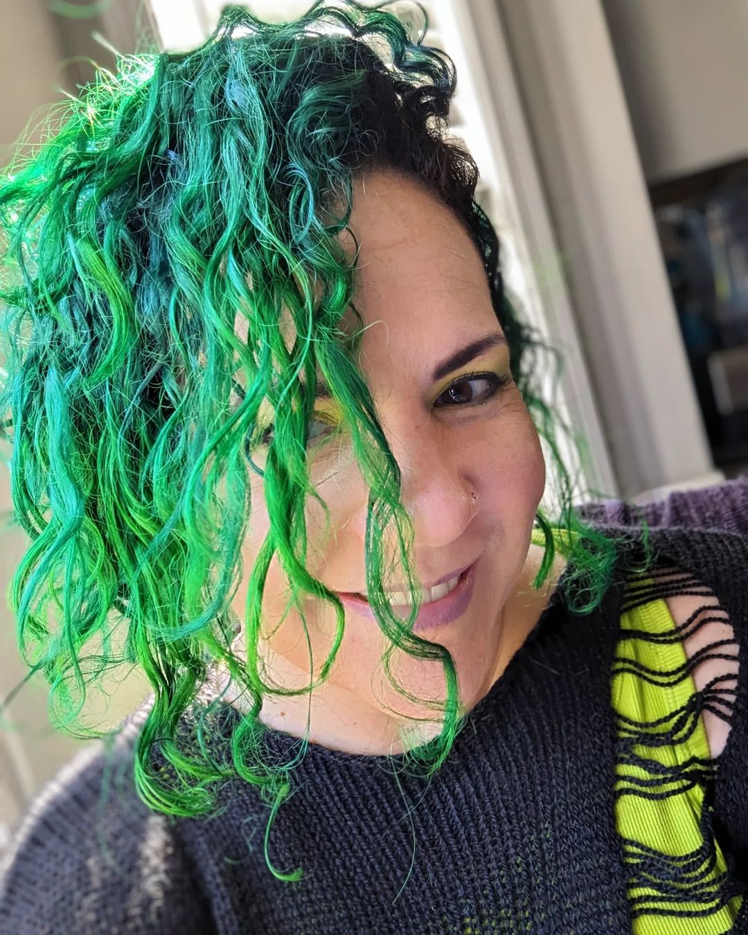 Green Hair color 288 face shape | green hair color | green hair color for women Green Hair Color ideas