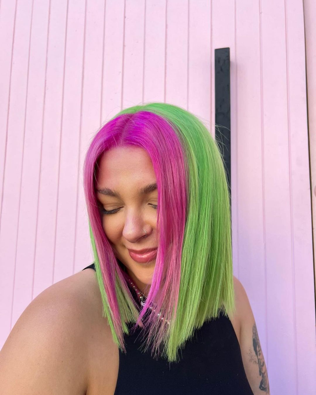 Green Hair color 296 face shape | green hair color | green hair color for women Green Hair Color ideas