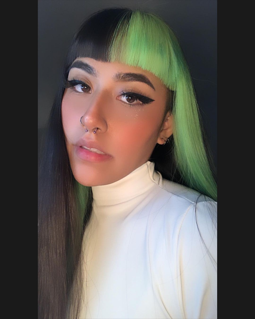 Green Hair color 308 face shape | green hair color | green hair color for women Green Hair Color ideas