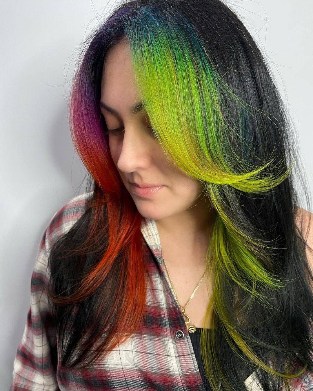 Green Hair color 331 face shape | green hair color | green hair color for women Green Hair Color ideas