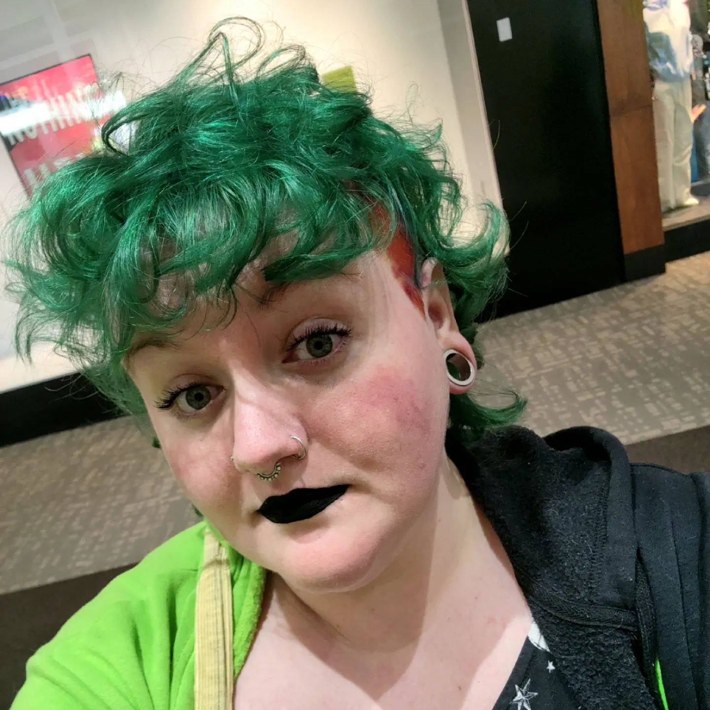 Green Hair color 334 face shape | green hair color | green hair color for women Green Hair Color ideas