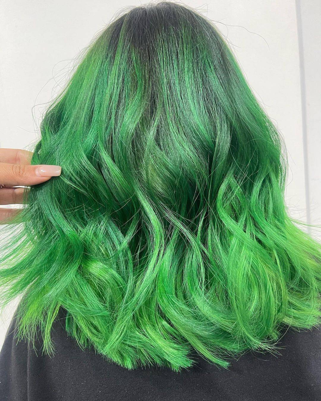 Green Hair color 337 face shape | green hair color | green hair color for women Green Hair Color ideas