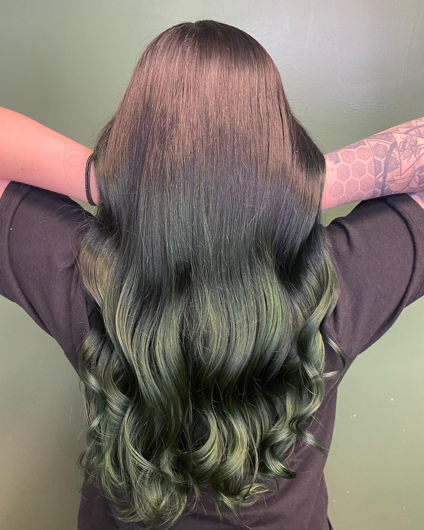 Green Hair color 36 face shape | green hair color | green hair color for women Green Hair Color ideas