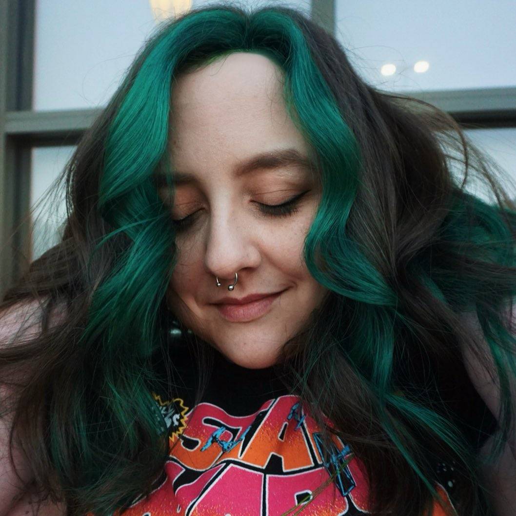 Green Hair color 394 face shape | green hair color | green hair color for women Green Hair Color ideas