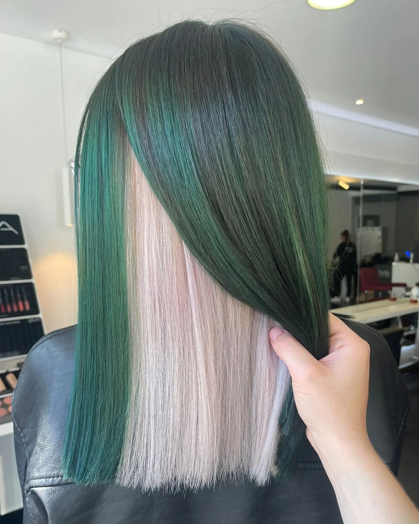 Green Hair color 4 face shape | green hair color | green hair color for women Green Hair Color ideas