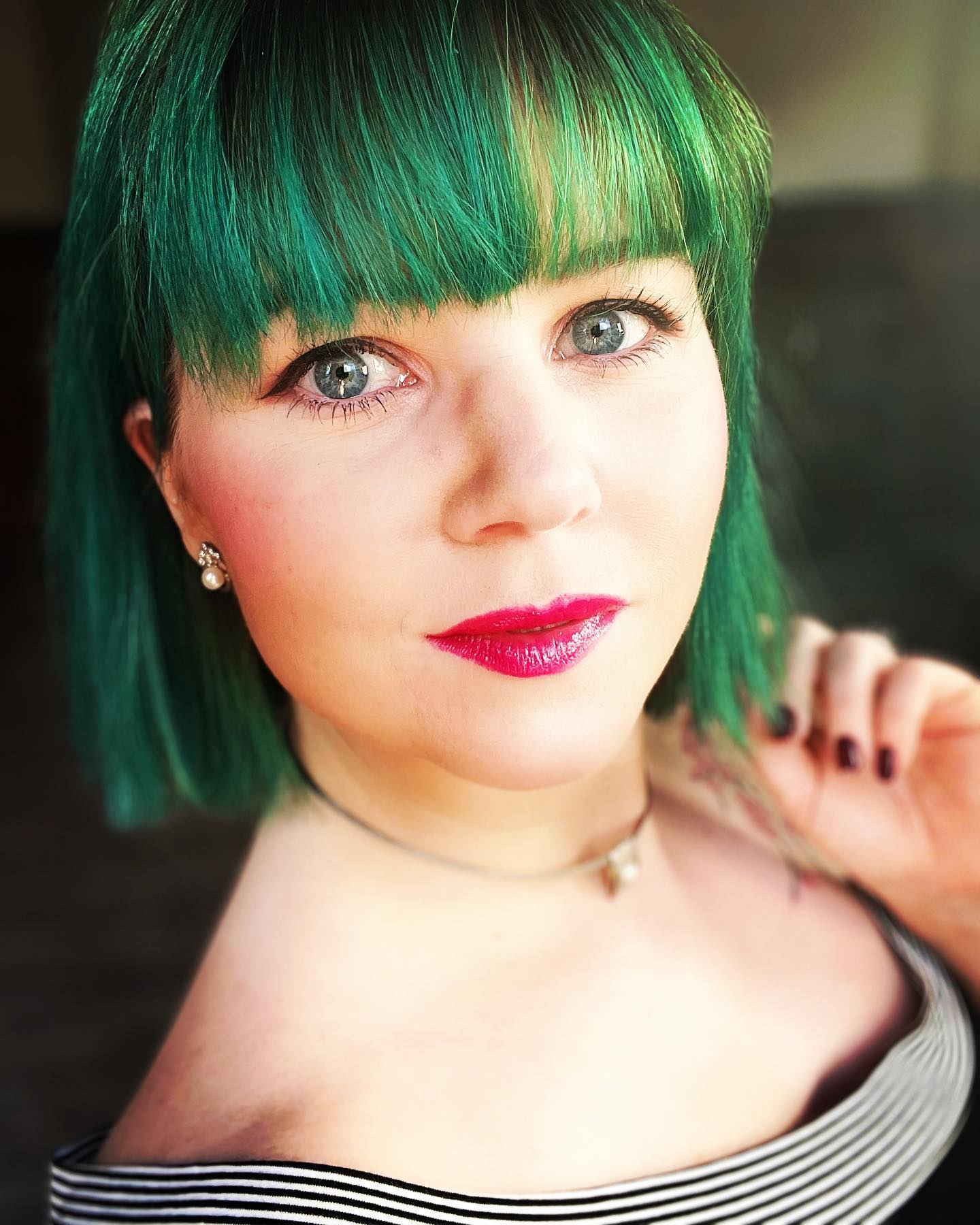 Green Hair color 54 face shape | green hair color | green hair color for women Green Hair Color ideas