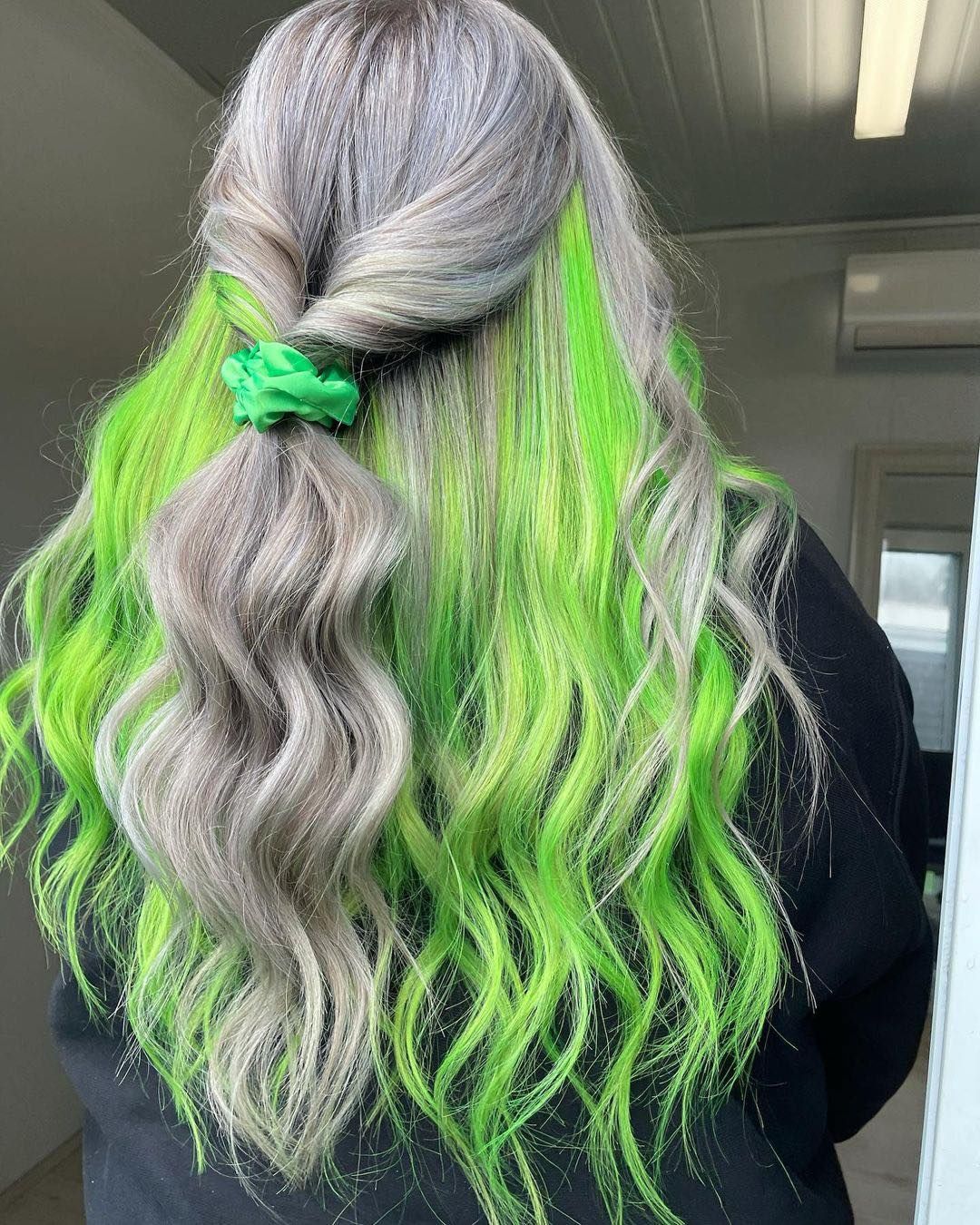 Green Hair color 6 face shape | green hair color | green hair color for women Green Hair Color ideas