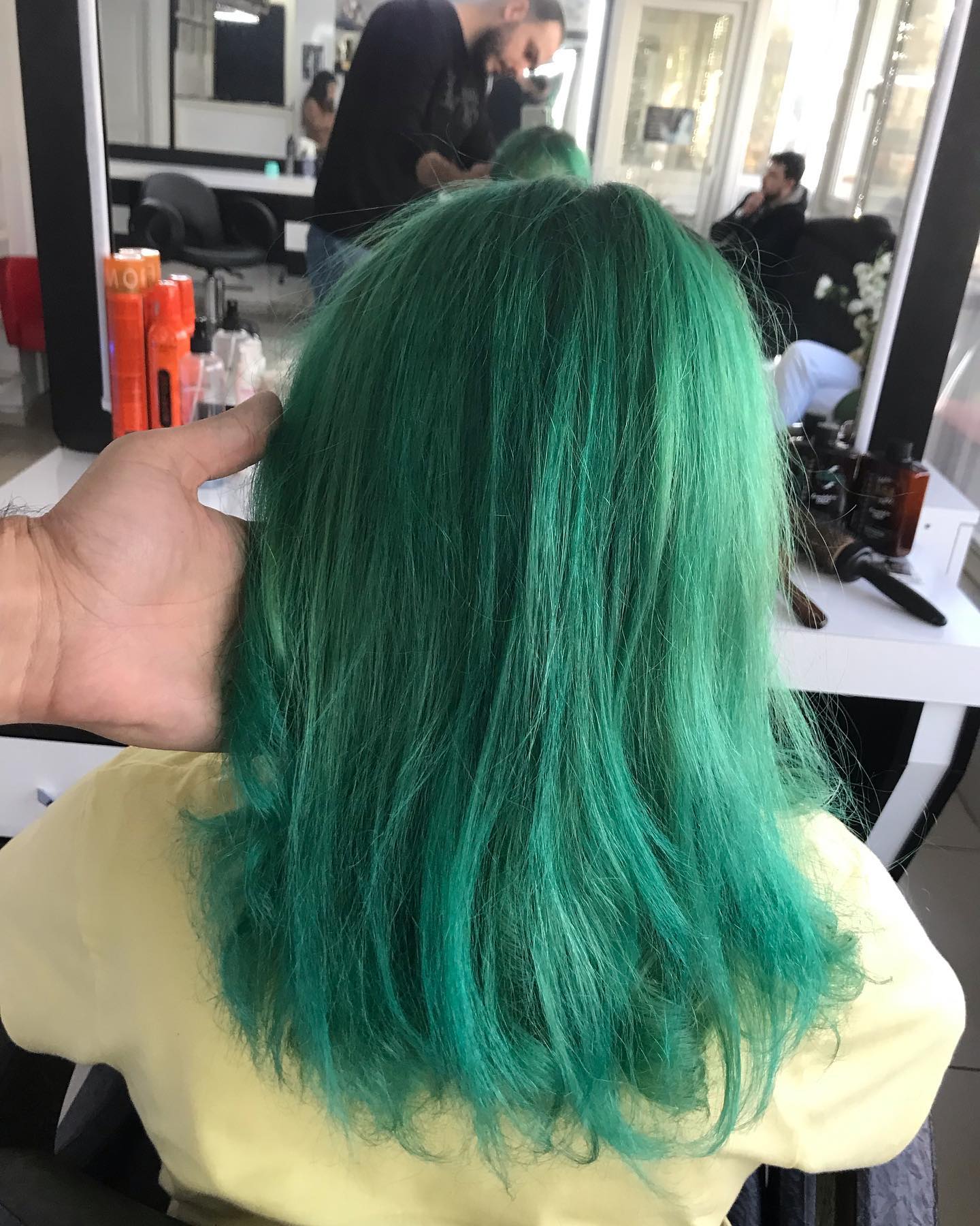 Green Hair color 61 face shape | green hair color | green hair color for women Green Hair Color ideas