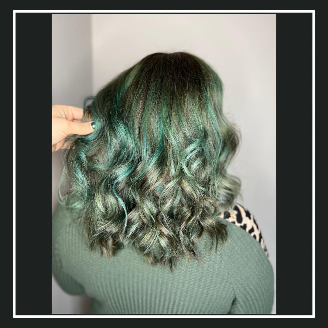 Green Hair color 74 face shape | green hair color | green hair color for women Green Hair Color ideas