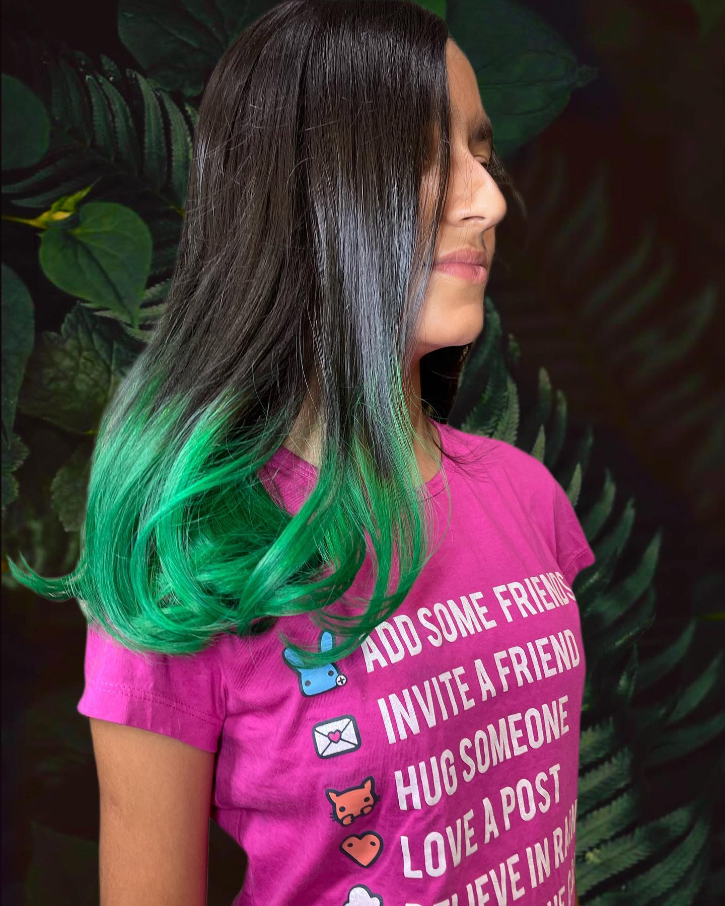 Green Hair color 93 face shape | green hair color | green hair color for women Green Hair Color ideas