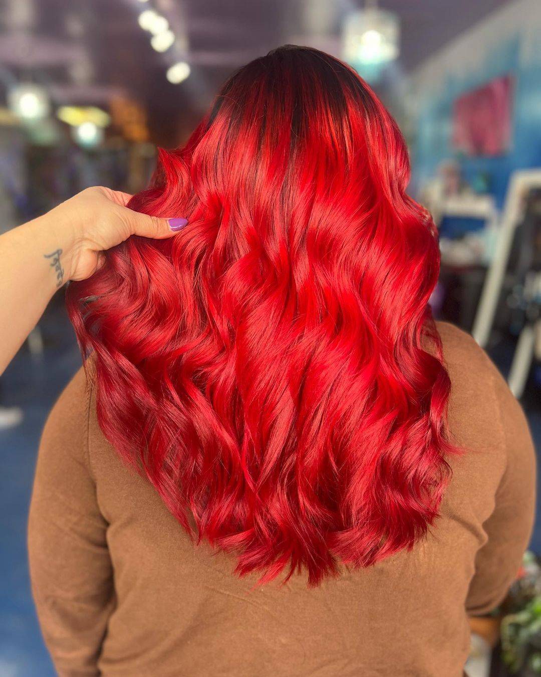Red Hair Color 239 Indian skin tone | red hair color | skin tone Red Hair Color