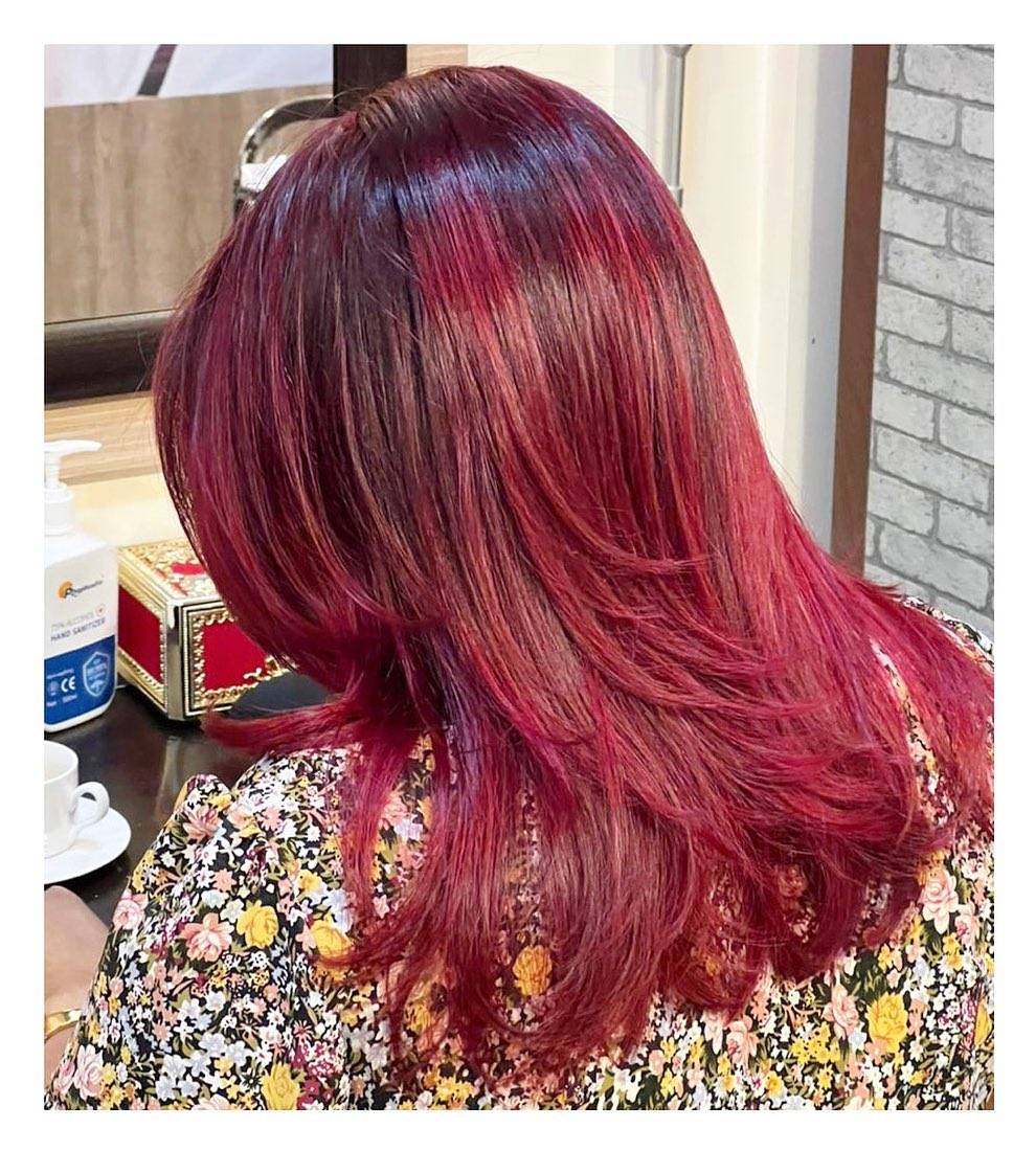 Red Hair Color 275 Indian skin tone | red hair color | skin tone Red Hair Color