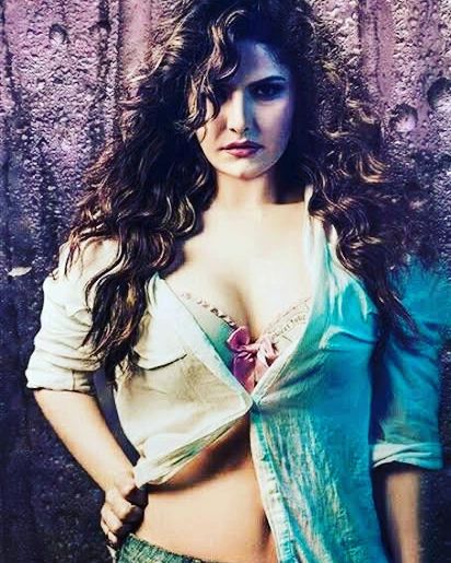 Indian actress Zareen Khan in movie hate story 3